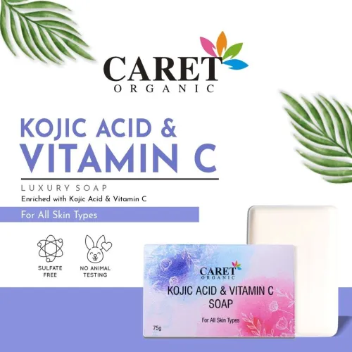 Image of Caret Organic Soap with Kojic Acid