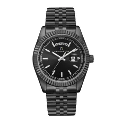 Carlington Analog Gents Watches with Stainless Steel Chain Strap 
