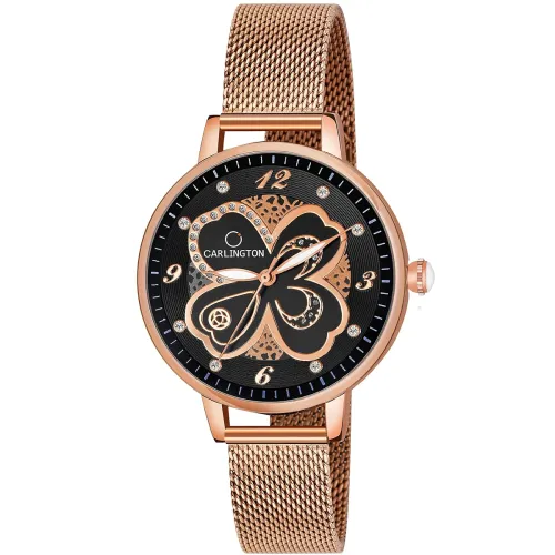 Image of Carlington Analog Watches for Women with mesh Strap - CT 2019