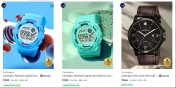 Carlington Wrist Watches at minimum 85% Discount