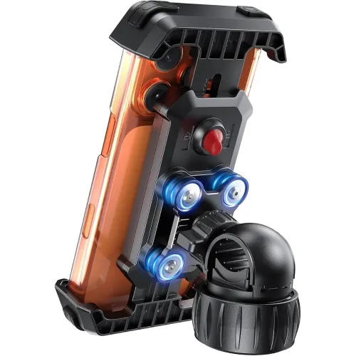 Image of Carlizem Bike Phone Holder Mount for Motorcycle,