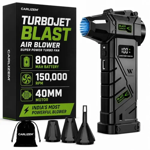 Image of Carlizem TurboJet Blast 150000 RPM Cordless Air Duster