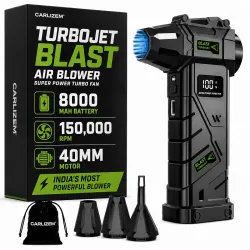 Carlizem TurboJet Blast 150000 RPM Cordless Air Duster