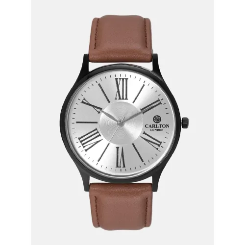Image of Carlton london Analog Silver Dial Men's Watch
