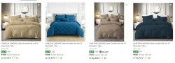 Carlton London Bedsheets at minimum 80% Discount