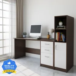 CARLTON LONDON Eleanor Engineered Wood Study Table 