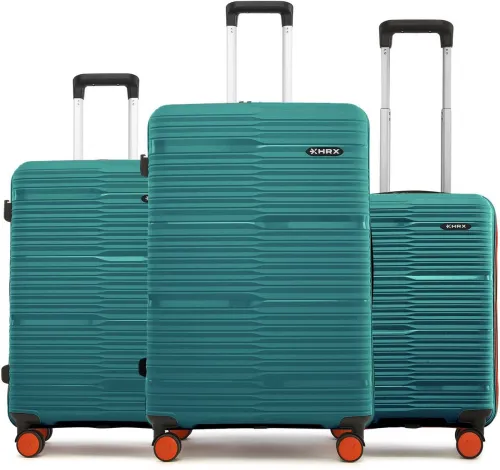 Image of CARLTON LONDON  Hard Body Set of 3 Luggage 8 Wheels - Soho Set -3 ( 22+26
