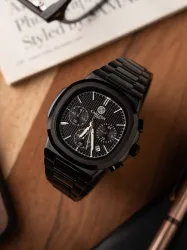 CARLTON LONDON Parker Analog Watch - For Men CLSDBLKM