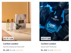 Carlton London Perfume Minimum at 80% Discount
