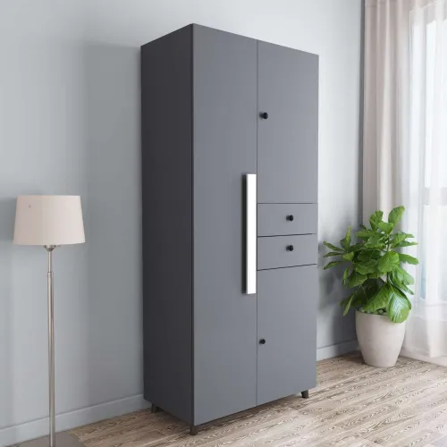 Image of CARLTON LONDON Willy Engineered Wood Wardrobe 