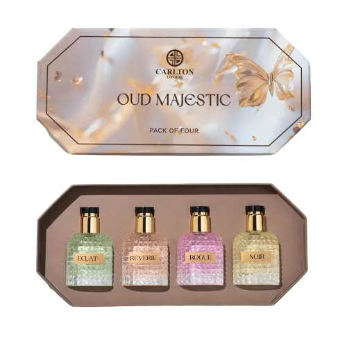 Image of Carlton London Women Oud Perfume Gift – Gift Pack of 4 (30ml Each) 