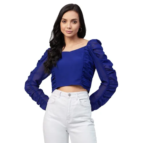 Image of Carlton London Women's Regular Fit Blouse