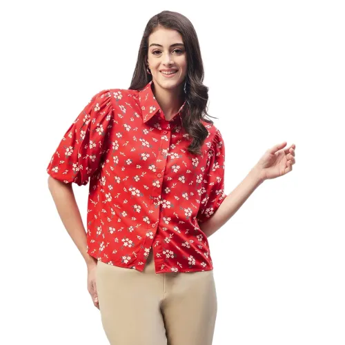 Image of Carlton London Women's Regular Fit Blouse