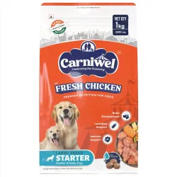 Carniwel Fresh Chicken Starter Dry Dog Food (1 Kg)