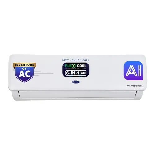 Image of Carrier 1.5 Ton 3 Star AI Flexicool Inverter Split AC 