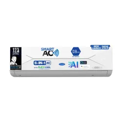 CARRIER 2025 Model 1 Ton 3 Star Split Inverter with Wi-fi Smart Flexicool 6 in 1