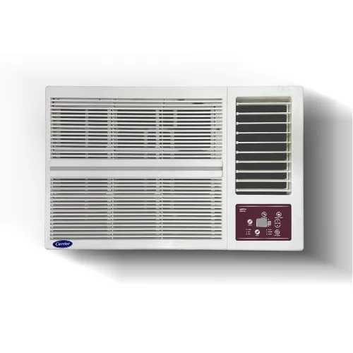 Image of Carrier 1.5 Ton 5 Star Inverter Window AC (Turbo, Copper, Dust Filter, White)