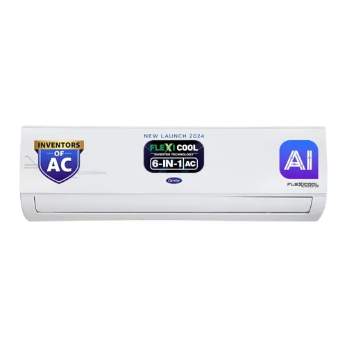 Image of Carrier (CAI24ES3R34F1) 2 Ton 3 Star AI Flexicool Inverter Split AC 