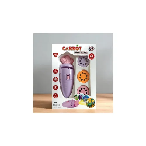 Image of Carrot Projection Flashlight Toy for Kids