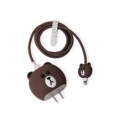 Cartoon 3D Design Fast Charging Cable Adapter Charger