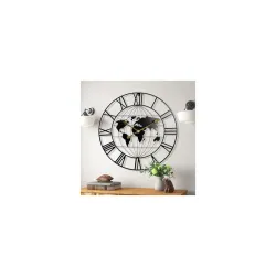 Cartvilla Morden Metal Analog Wall Clock