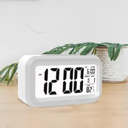 Casa Copenhagen: Digital Alarm Clock with Temperature & Sensor