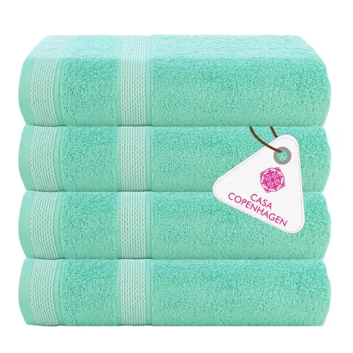 Image of Casa Copenhagen - Egyptian Cotton Solitiare 4 Pcs Hand Towel