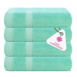 Casa Copenhagen - Egyptian Cotton Solitiare 4 Pcs Hand Towel