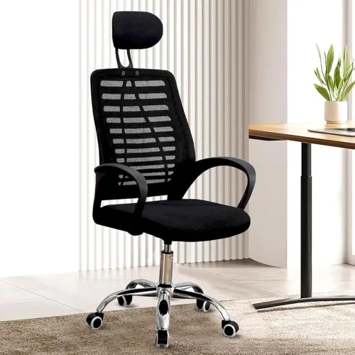 Image of Casa Copenhagen Ergonomic Mesh Office Chair with Headrest