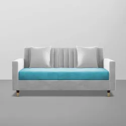 Casaliving Garcia Fabric 2 Seater Sofa 