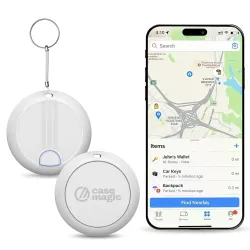 Case Magic G-Tag MFI Certified Bluetooth Item Finder | Apple Find My, iOS Only