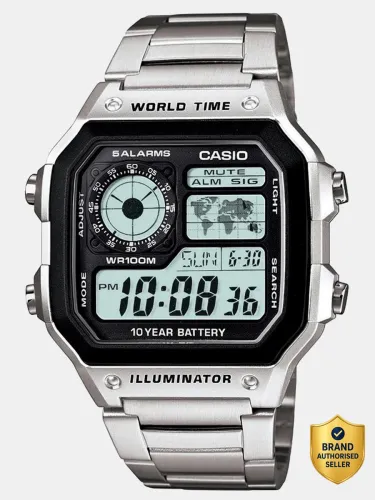 Image of CASIO AE-1200WHD-1AVDF Youth ( AE-1200WHD-1AVDF ) Digital Watch - For Men