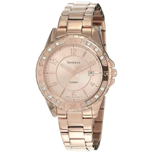 Image of Casio Analog Rose Gold Dial Women's Watch