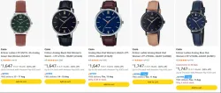 Casio Analog Watches for Women at minimum 50% Discount