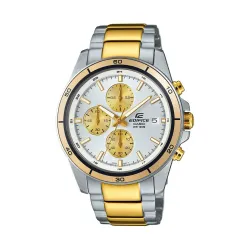 Casio Edifice Analog White Dial Mens Watch
