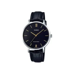 Casio Enticer Analog Black Dial Womens Watch 
