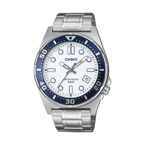 Image of Casio Enticer Analog White Dial Men