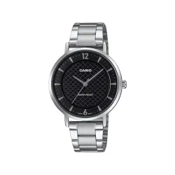 Casio Enticer Black Dial Women Watch