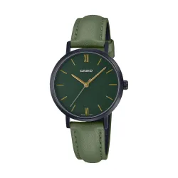 Casio Enticer Ladies Analog Green Dial Women 