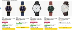 Casio Enticer Ladies Blue Dial Watch 60% OFF