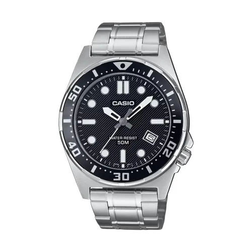 Image of Casio Enticer Men MTD-135D-1AVDF Analog Black Dial 