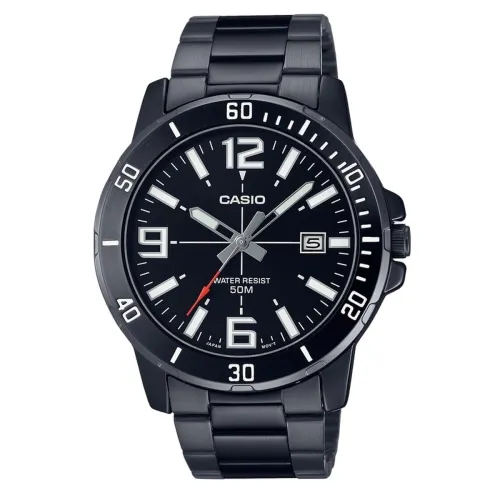 Image of Casio Enticer Men Analog Black Dial Men MTP-VD01B-1BVUDF (A1979)