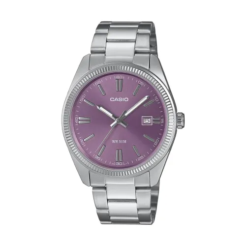 Image of Casio Enticer Men's Watch – Purple Dial