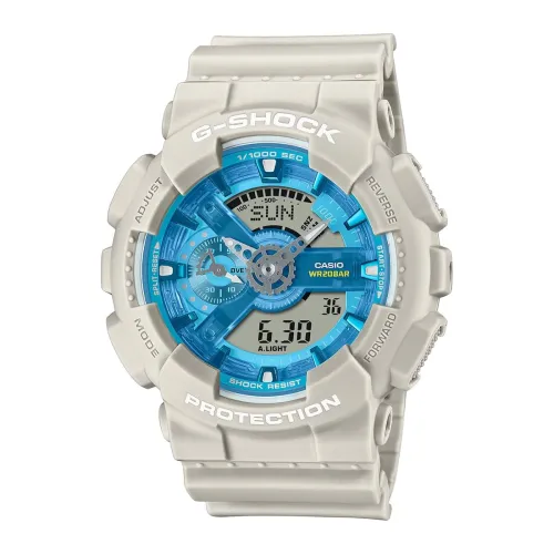 Image of Casio G-Shock GA-110AS-5ADR Analog-Digital Blue Dial Men 