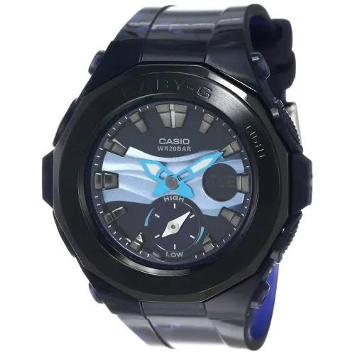 Image of Casio Girls Dames Blue Dial Analog Watch Baby-G Montre BGA-220B-2A
