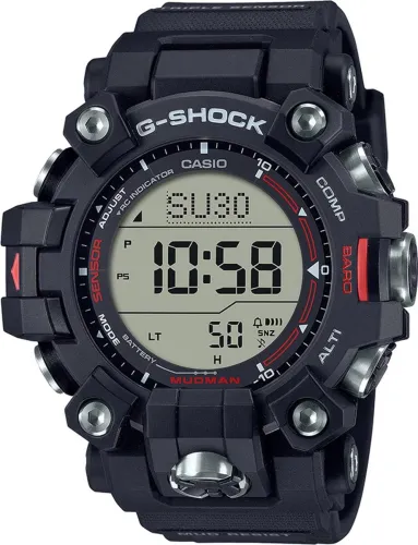Image of CASIO G-Shock Dial Black Resin Strap Digital Watch