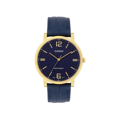 Image of Casio Men MTP-SN5YGL-2A Analog Blue Dial Men (A2439)