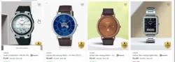 casio mens watches at minimum 50% Discount 