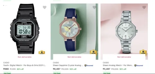 Image of casio men watches up to 65% Discount 
