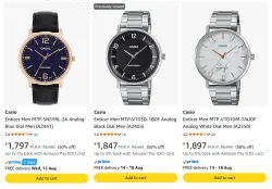 Casio Men's Watch at minimum 50% Discount